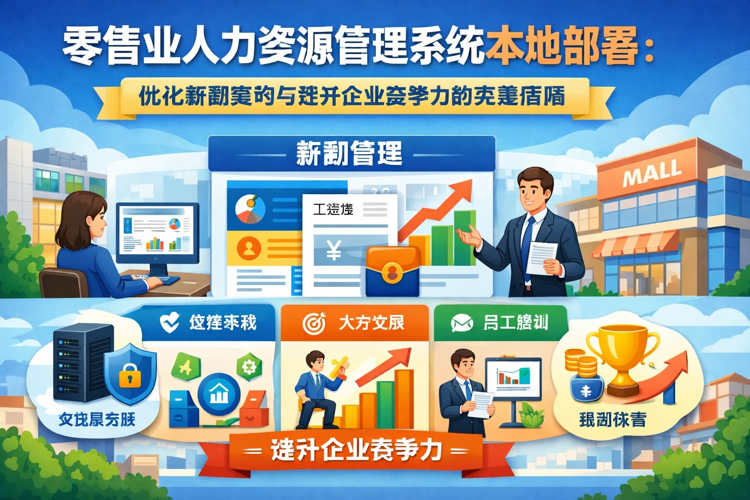 零售业人力资源管理系统本地部署：优化薪酬架构与提升企业竞争力的完整指南