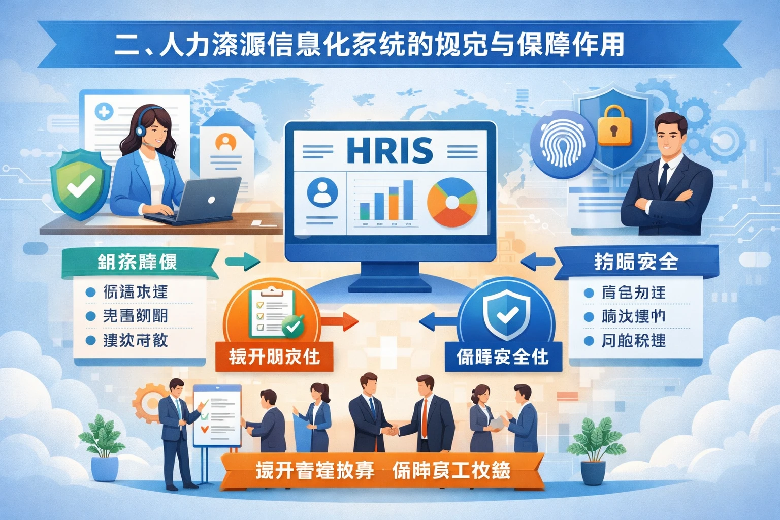 二、人力资源信息化系统的规范与保障作用