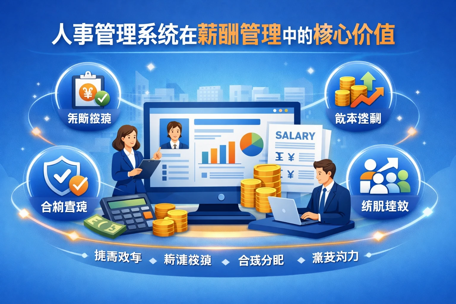 人事管理系统在薪酬管理中的核心价值