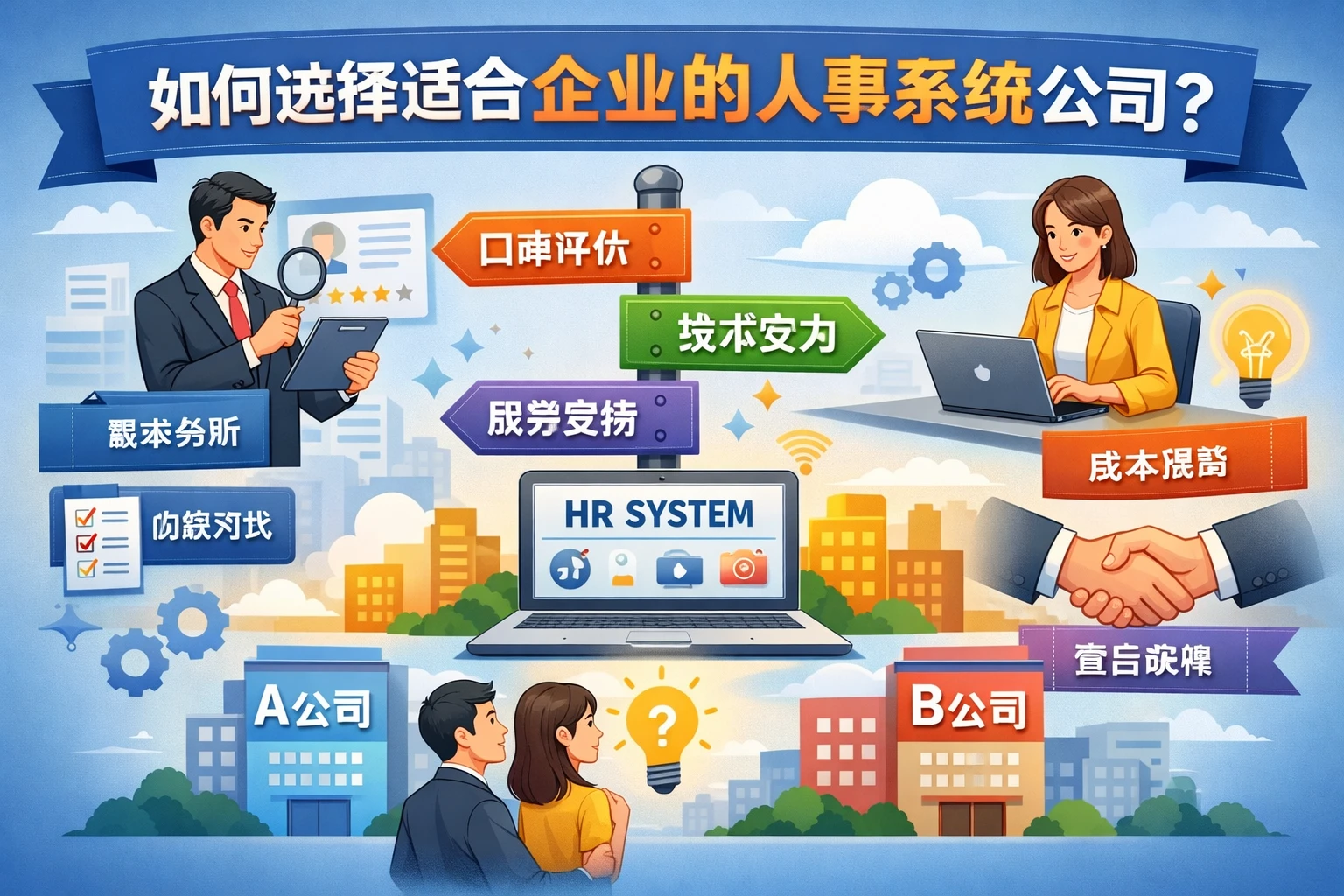 如何选择适合企业的人事系统公司