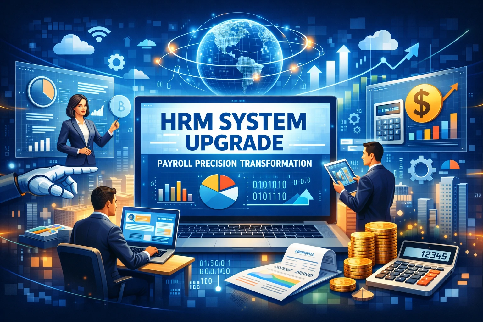 人力资源管理系统升级：数字化转型中的薪酬计算精准化变革