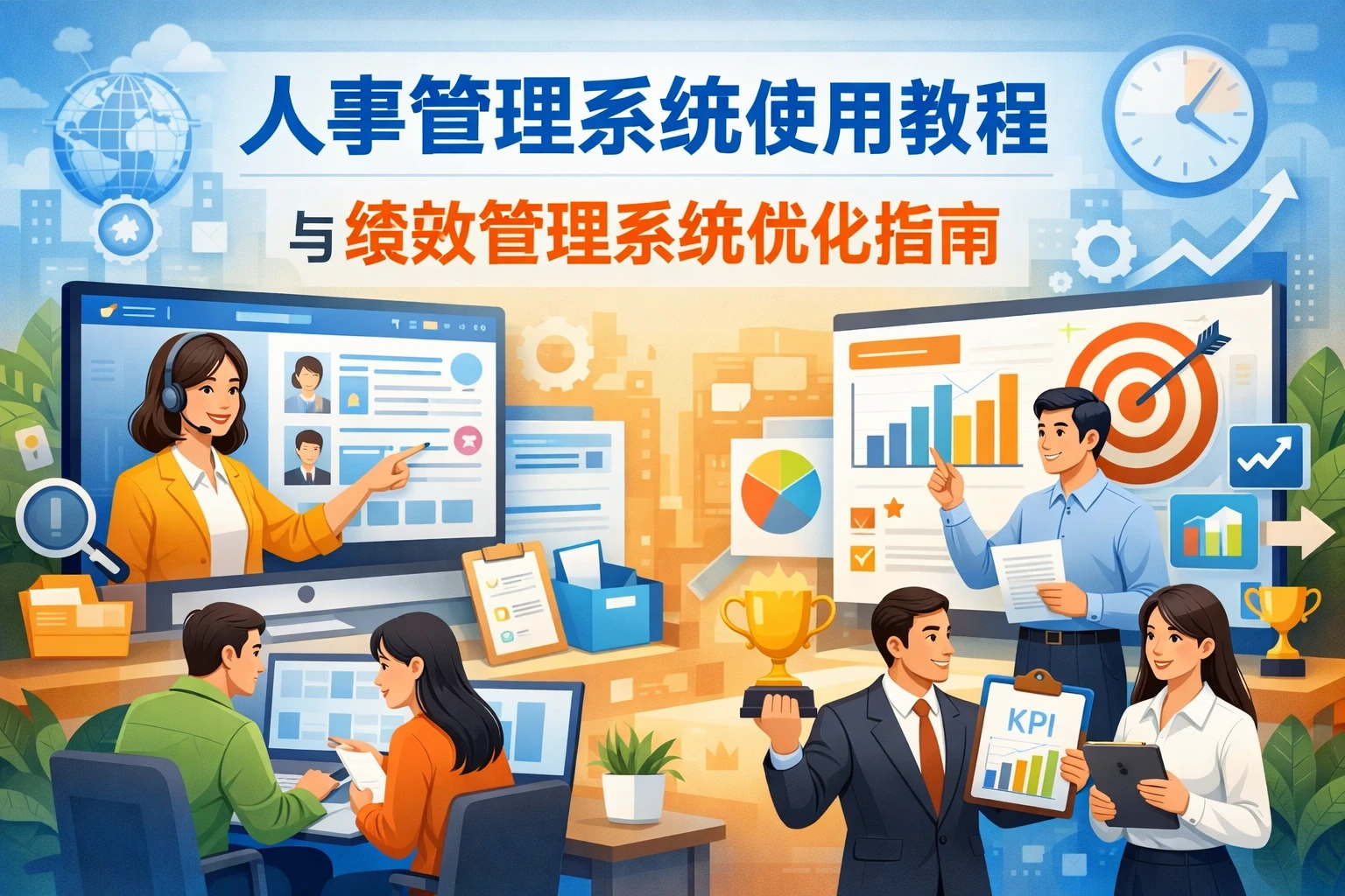 人事管理系统使用教程与绩效管理系统优化指南