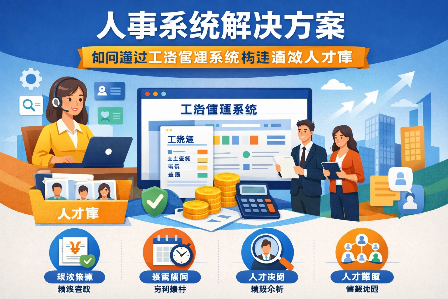 人事系统解决方案：如何通过工资管理系统构建高效人才库