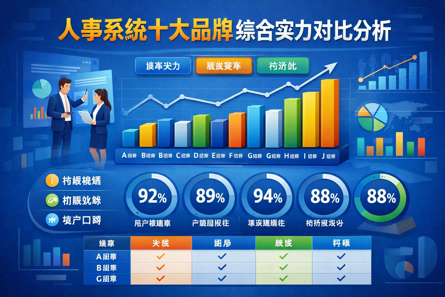 人事系统十大品牌综合实力对比分析