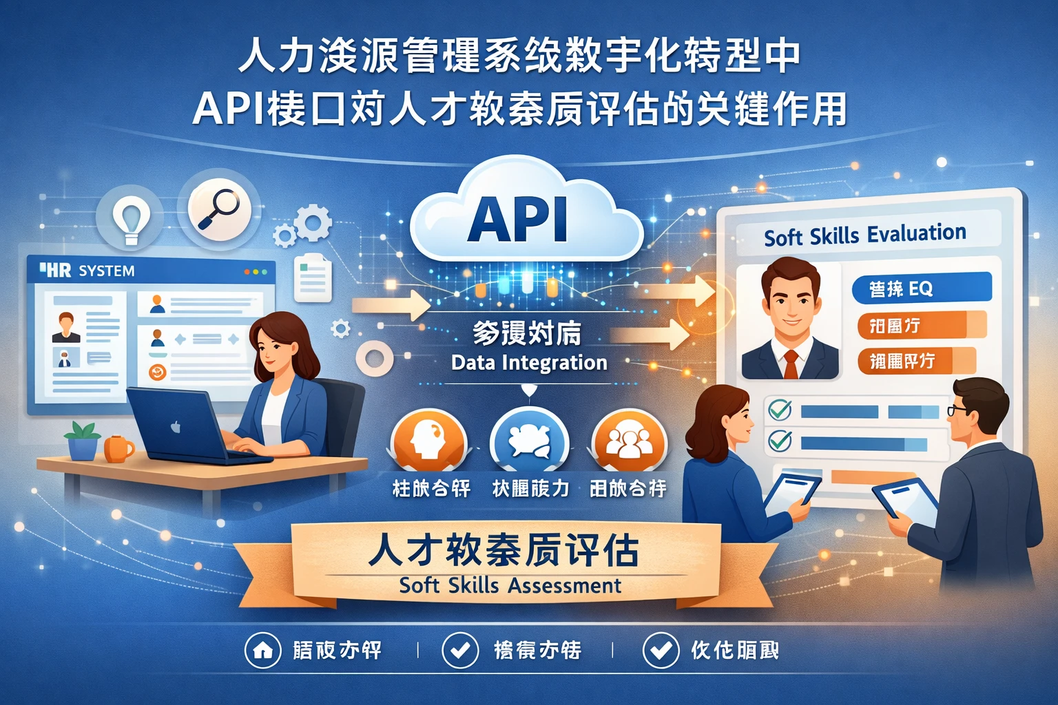 人力资源管理系统数字化转型中API接口对人才软素质评估的关键作用