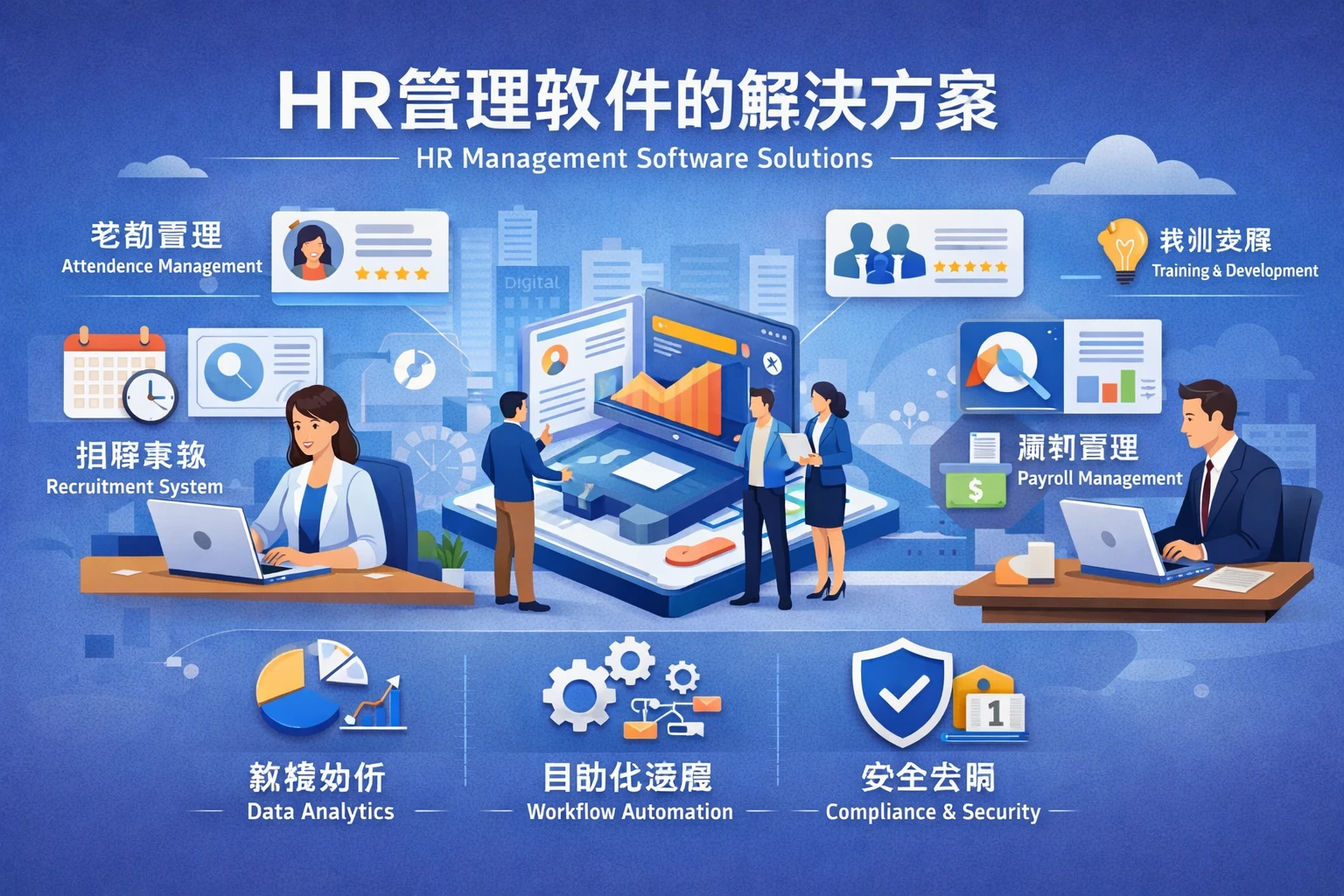 HR管理软件的解决方案