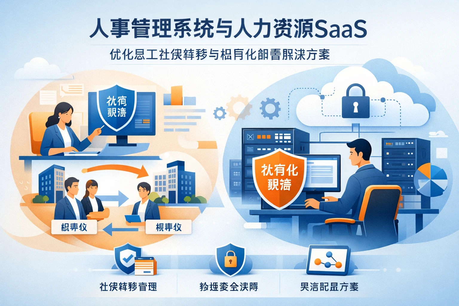 人事管理系统与人力资源SaaS：优化员工社保转移与私有化部署解决方案