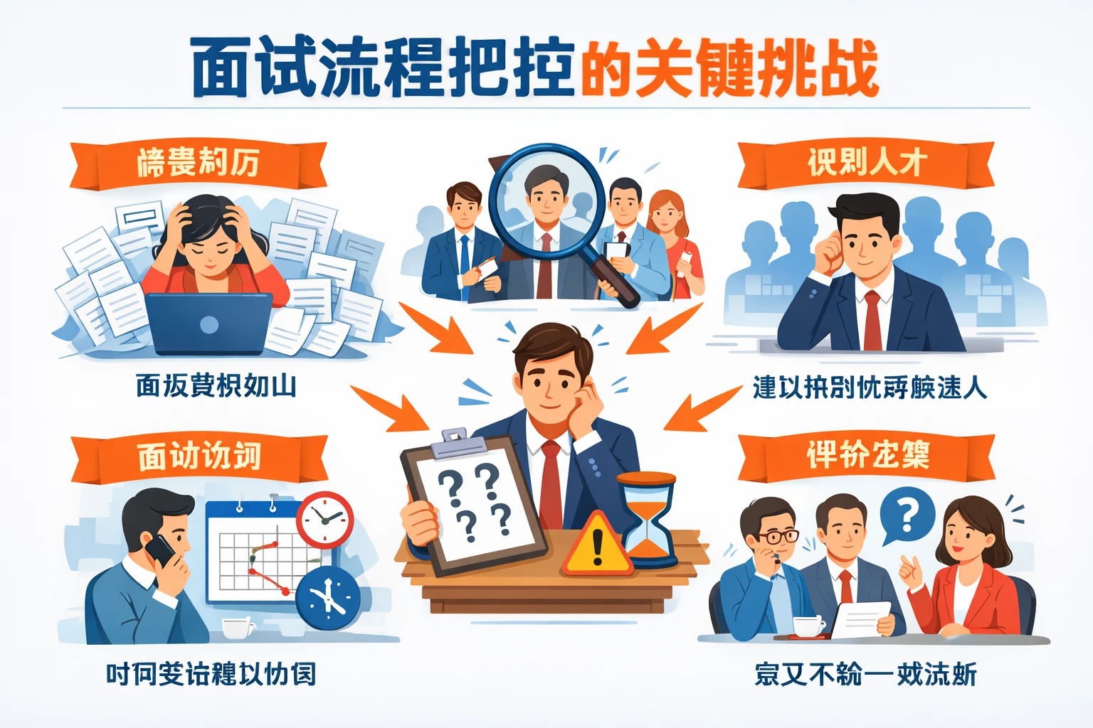 面试流程把控的关键挑战