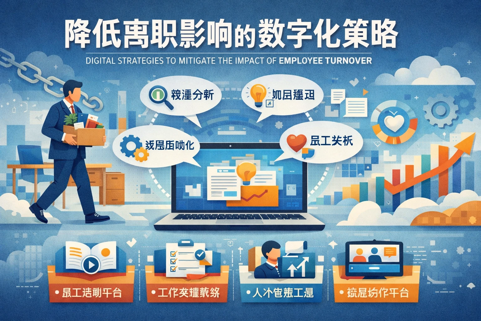 降低离职影响的数字化策略