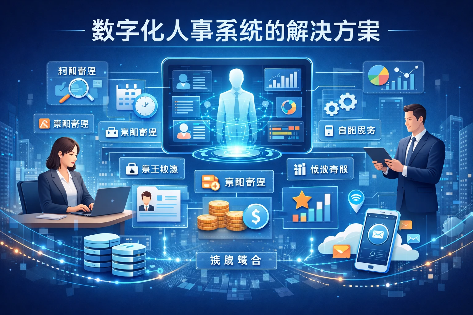 数字化人事系统的解决方案