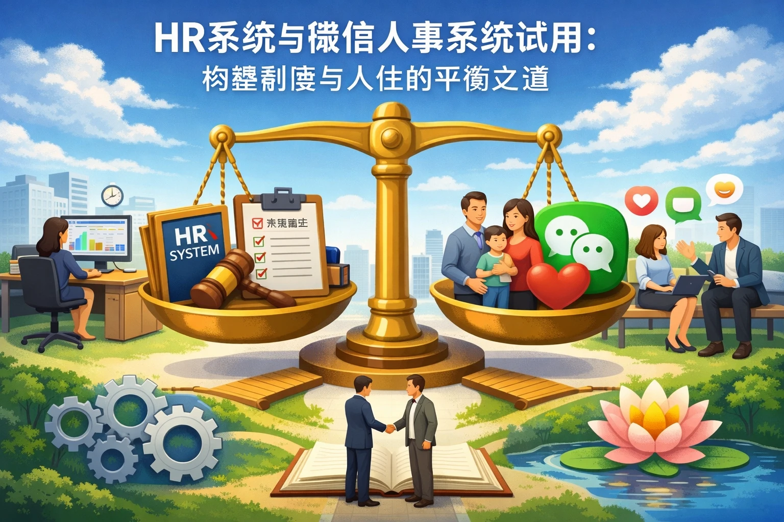 HR系统与微信人事系统试用：构建制度与人性的平衡之道