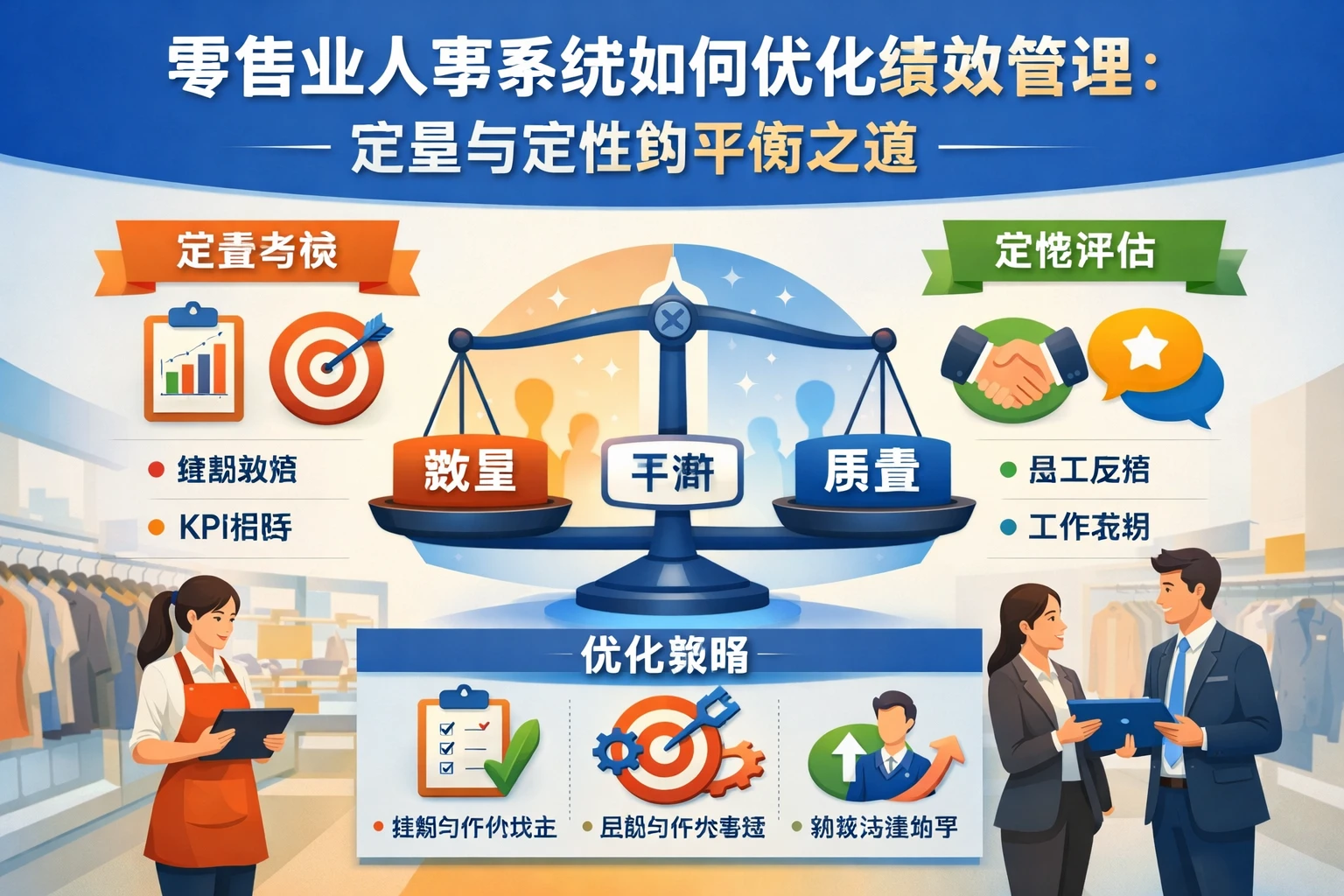 零售业人事系统如何优化绩效管理：定量与定性的平衡之道