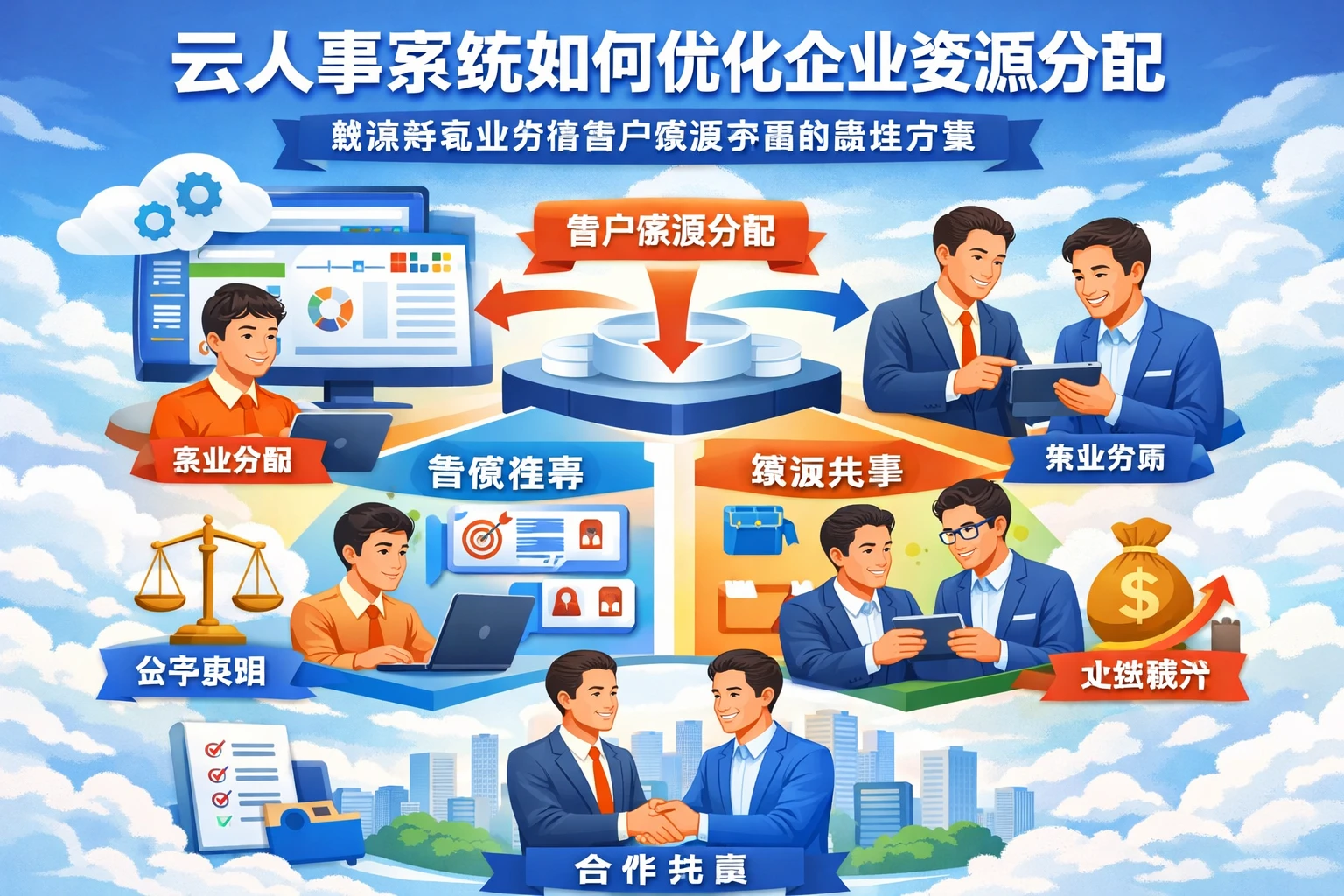 云人事系统如何优化企业资源分配——解决新老业务员客户资源矛盾的最佳方案