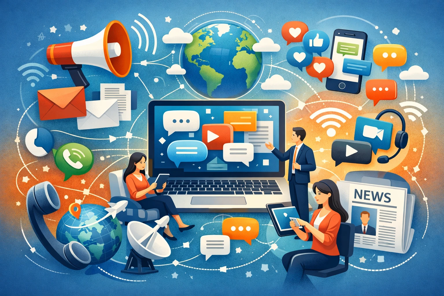 多渠道沟通与信息传达