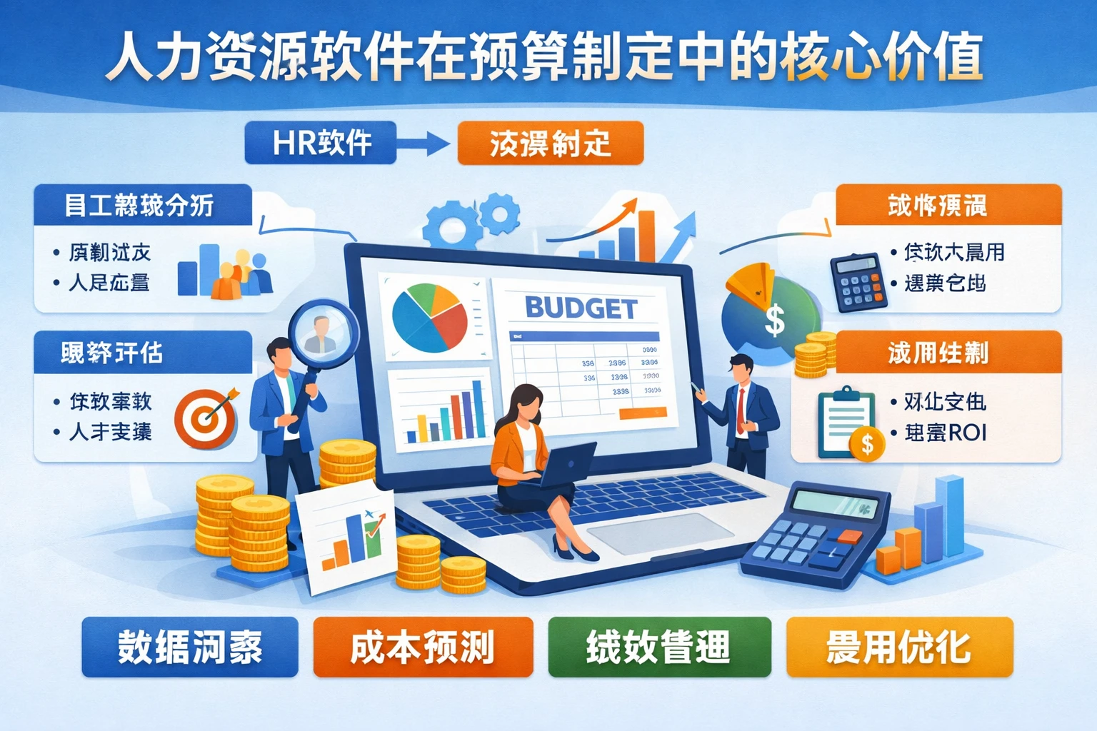 人力资源软件在预算制定中的核心价值