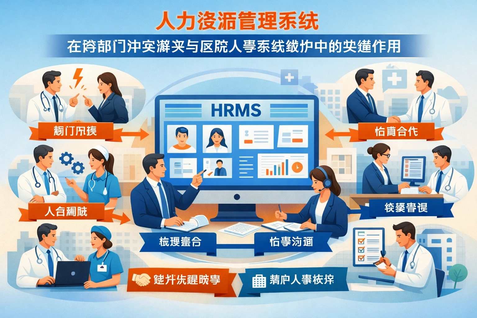 人力资源管理系统在跨部门冲突解决与医院人事系统维护中的关键作用