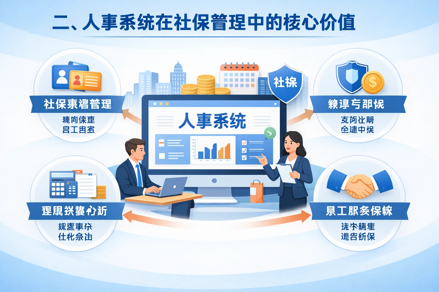二、人事系统在社保管理中的核心价值