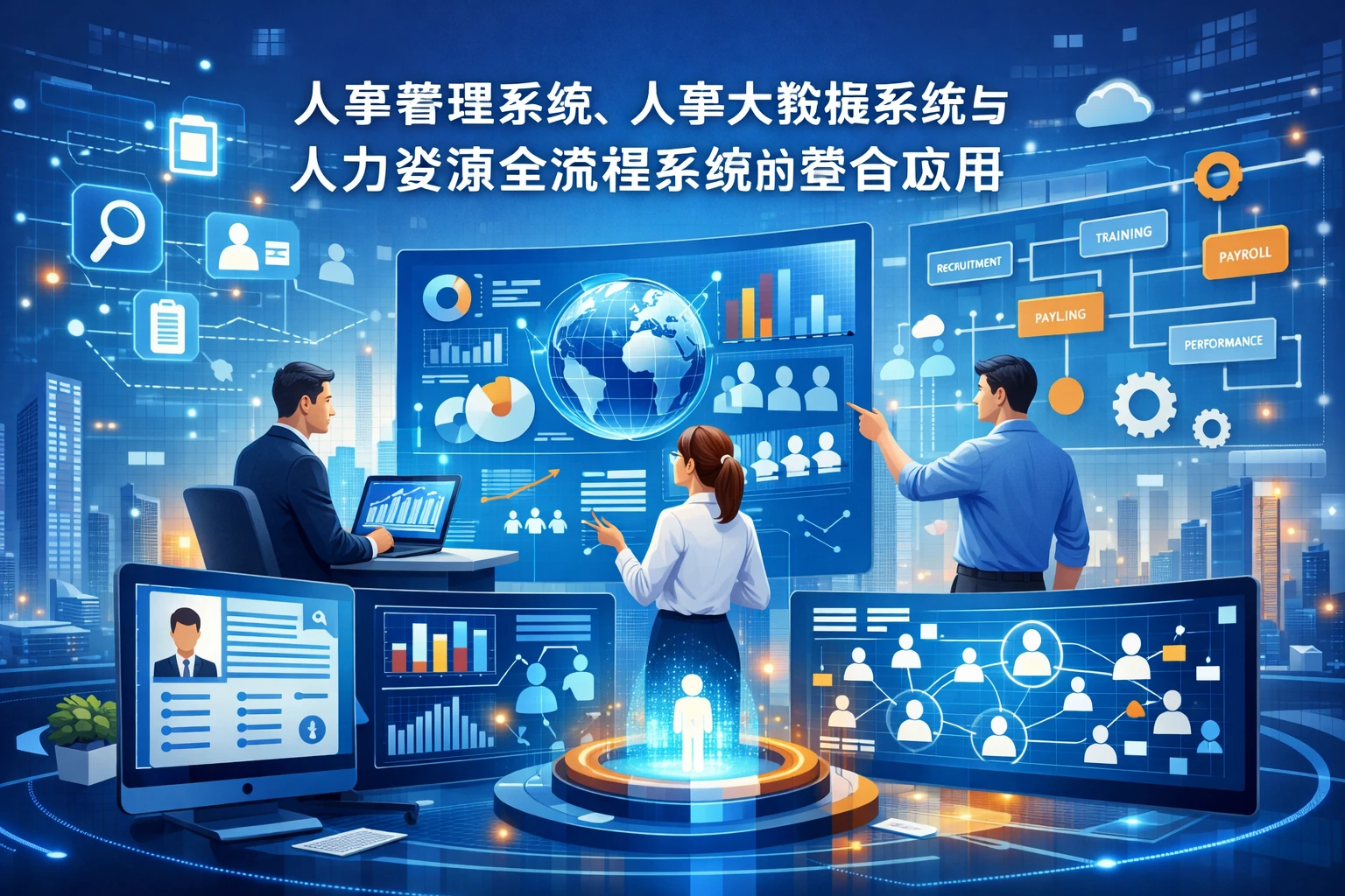 人事管理系统、人事大数据系统与人力资源全流程系统的整合应用