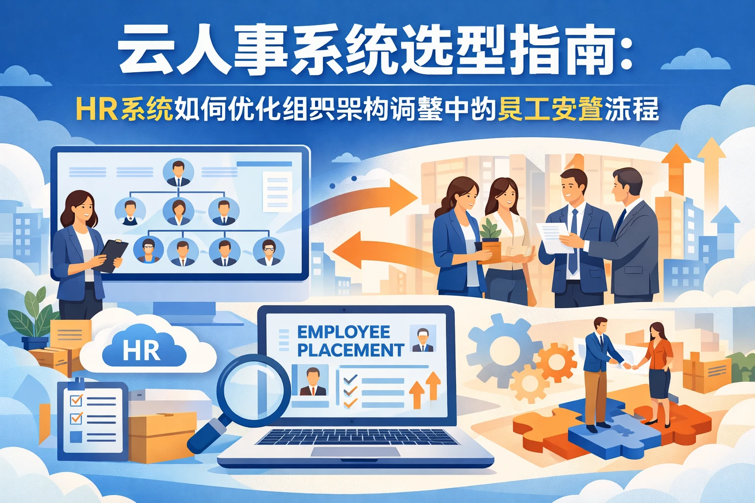 云人事系统选型指南：HR系统如何优化组织架构调整中的员工安置流程