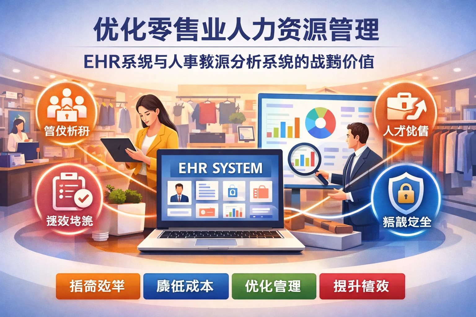 优化零售业人力资源管理：ehr系统与人事数据分析系统的战略价值