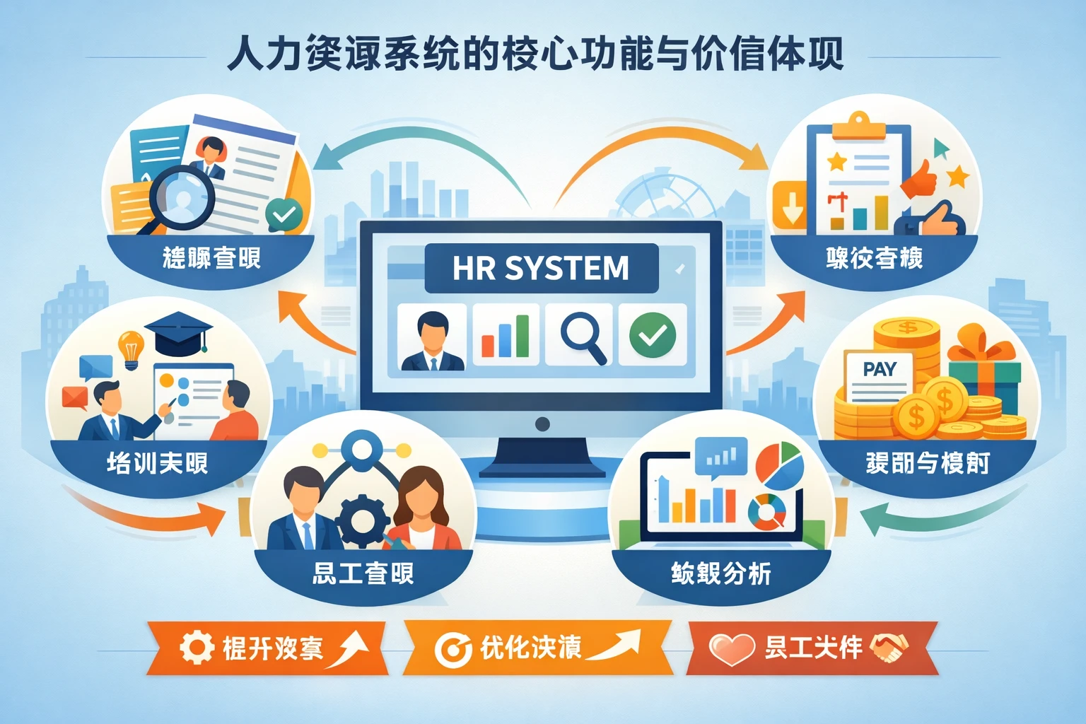 人力资源系统的核心功能与价值体现