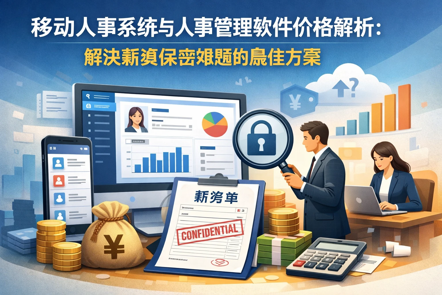 移动人事系统与人事管理软件价格解析:解决薪资保密难题的最佳方案
