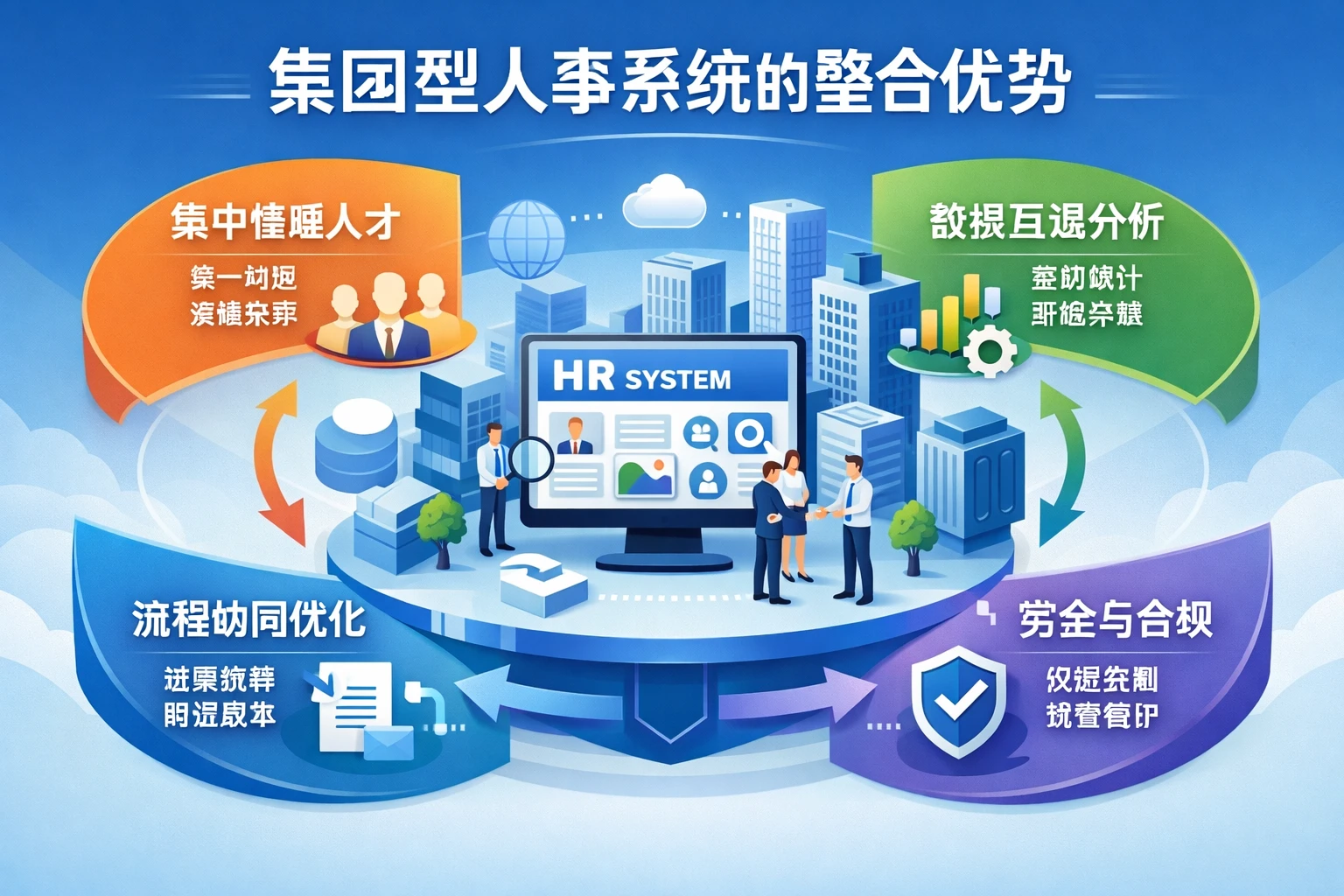 集团型人事系统的整合优势
