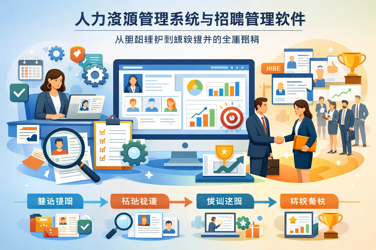 人力资源管理系统与招聘管理软件:从基础维护到绩效提升的全面指南