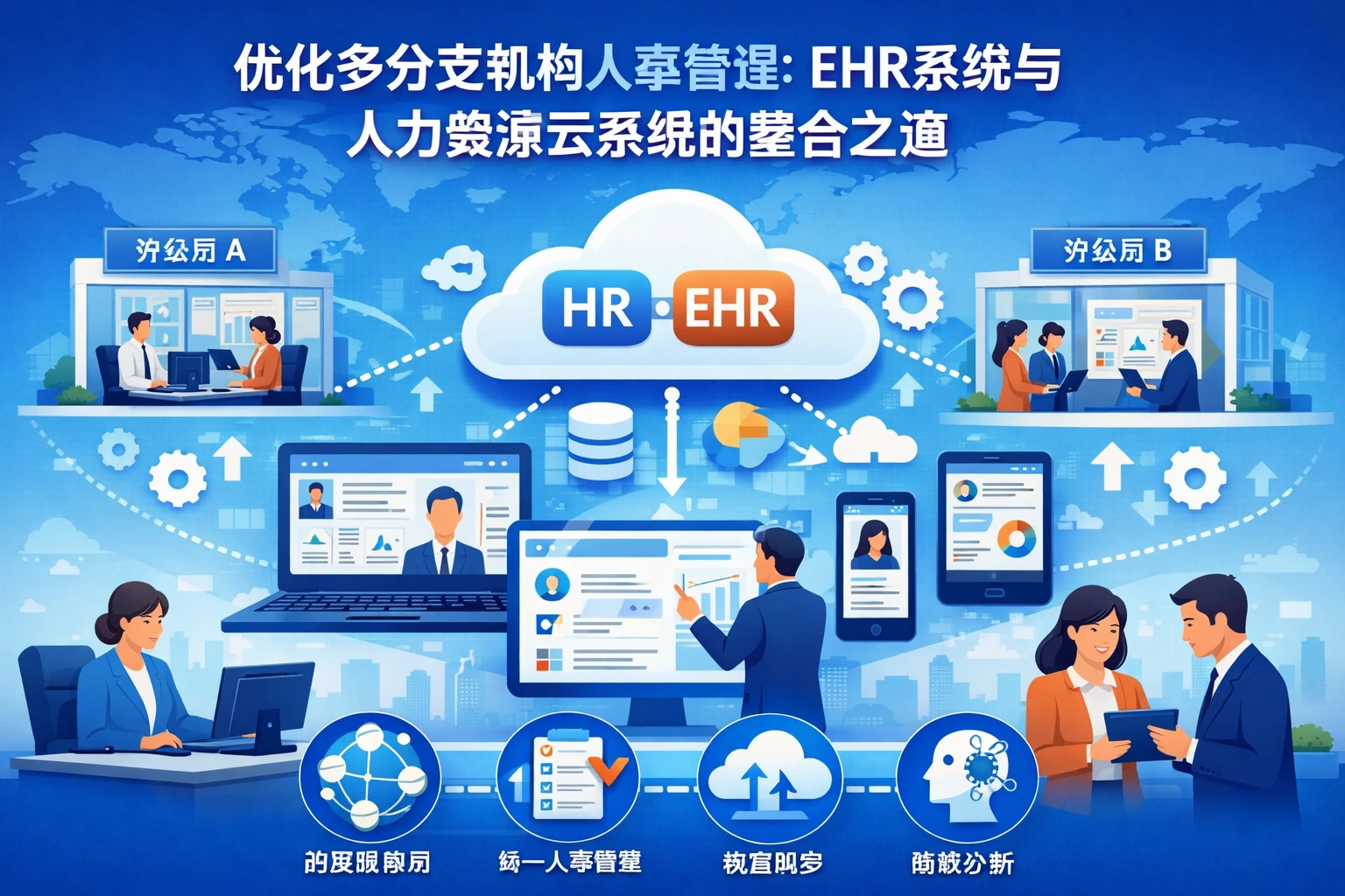 优化多分支机构人事管理：EHR系统与人力资源云系统的整合之道