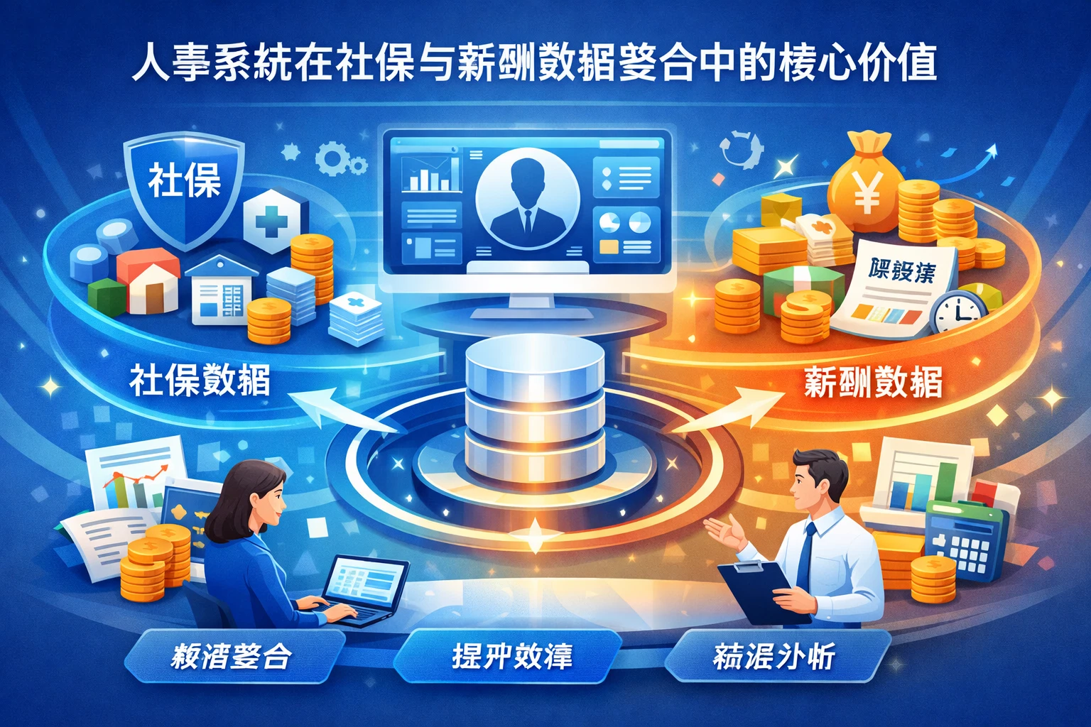 人事系统在社保与薪酬数据整合中的核心价值