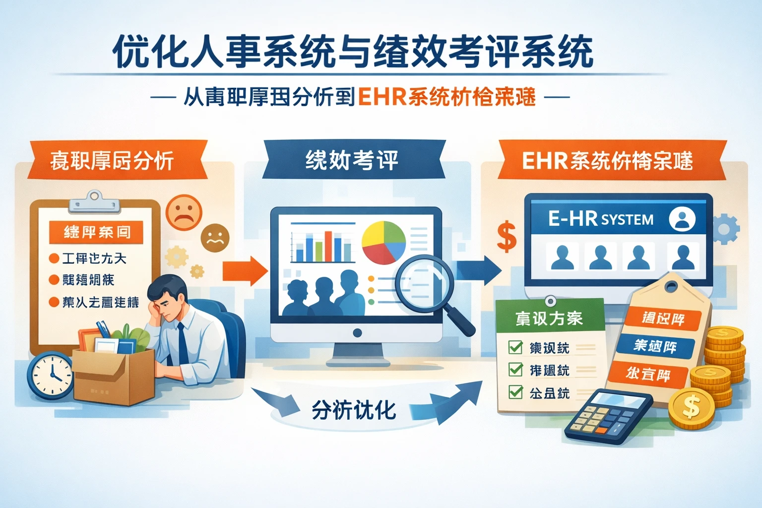 优化人事系统与绩效考评系统：从离职原因分析到EHR系统价格策略
