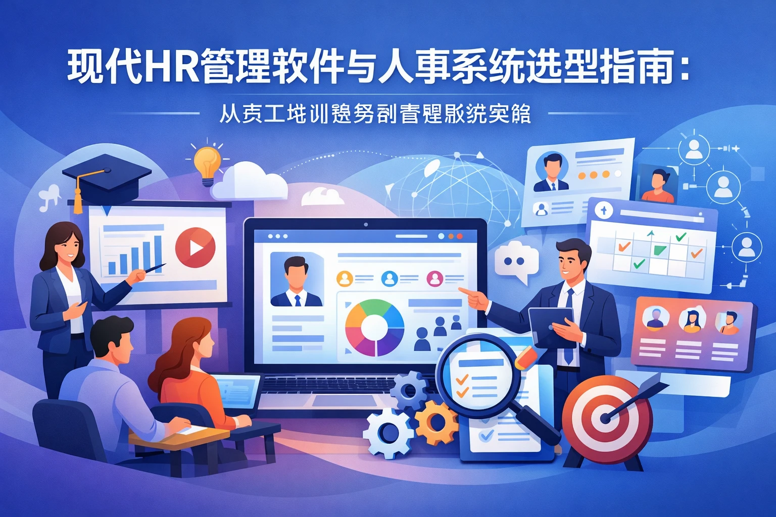 现代HR管理软件与人事系统选型指南：从员工培训趋势到管理系统实践