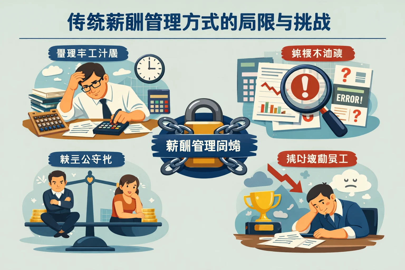 传统薪酬管理方式的局限与挑战