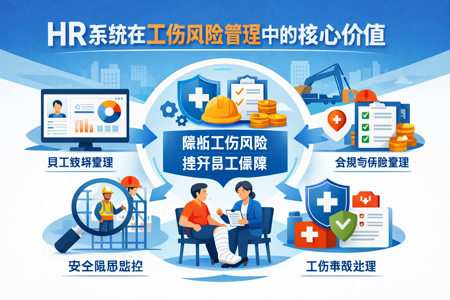 HR系统在工伤风险管理中的核心价值