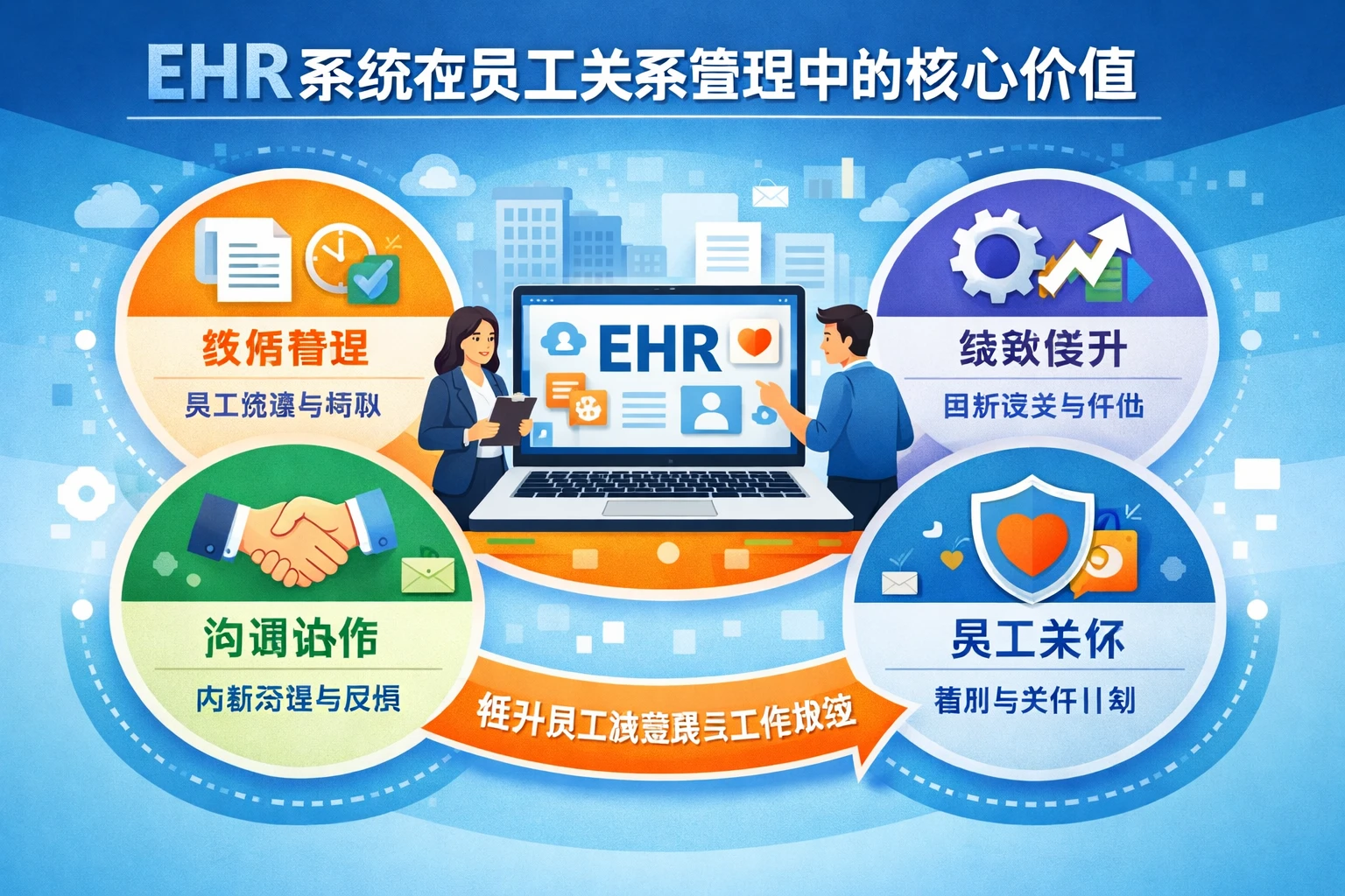 EHR系统在员工关系管理中的核心价值