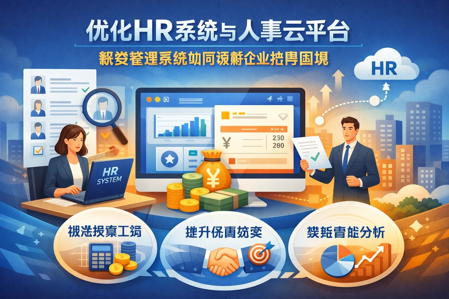 优化HR系统与人事云平台：薪资管理系统如何破解企业招聘困境