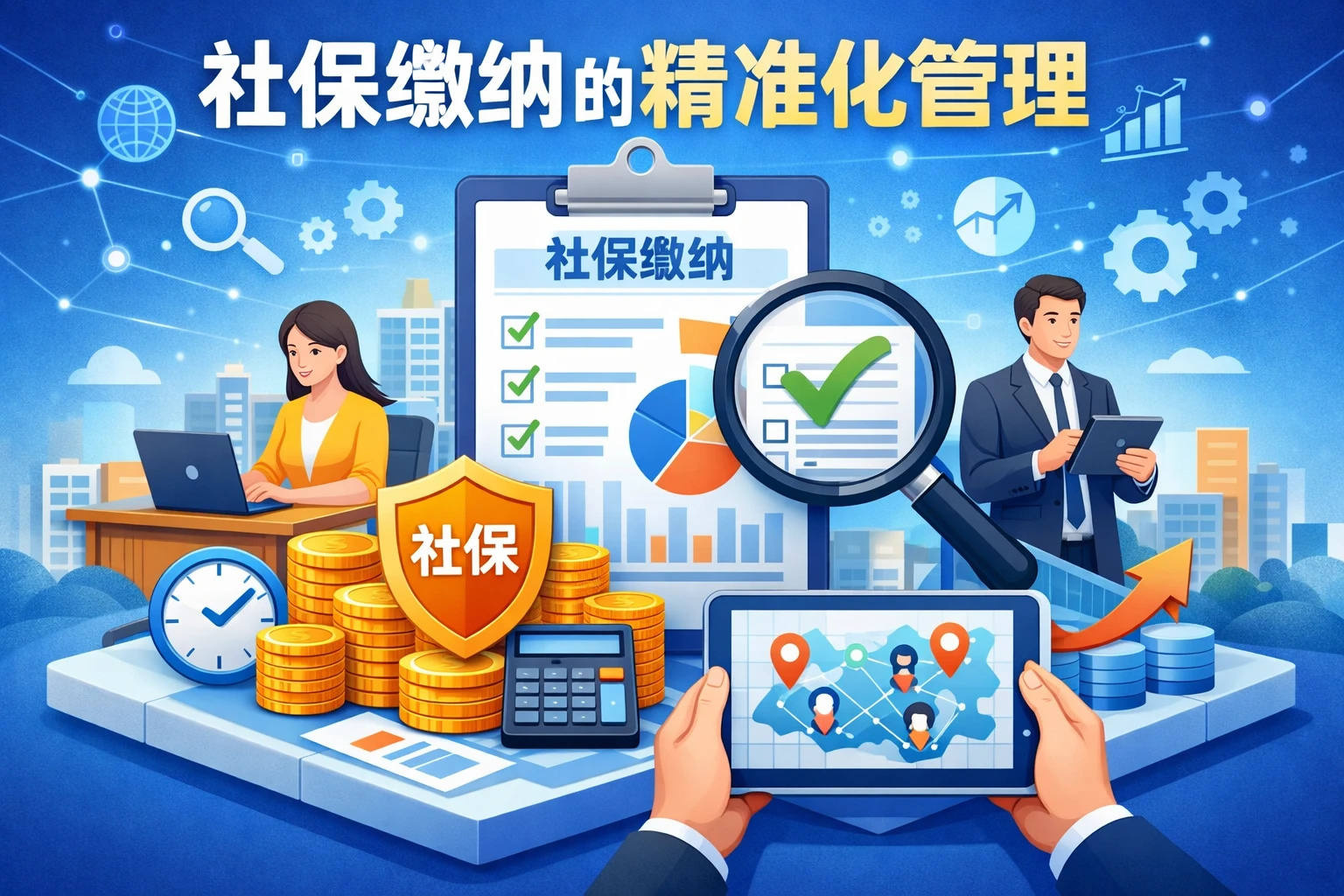 社保缴纳的精准化管理
