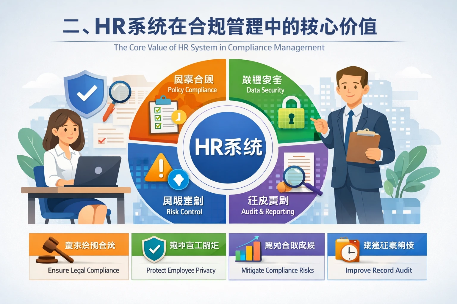 二、HR系统在合规管理中的核心价值
