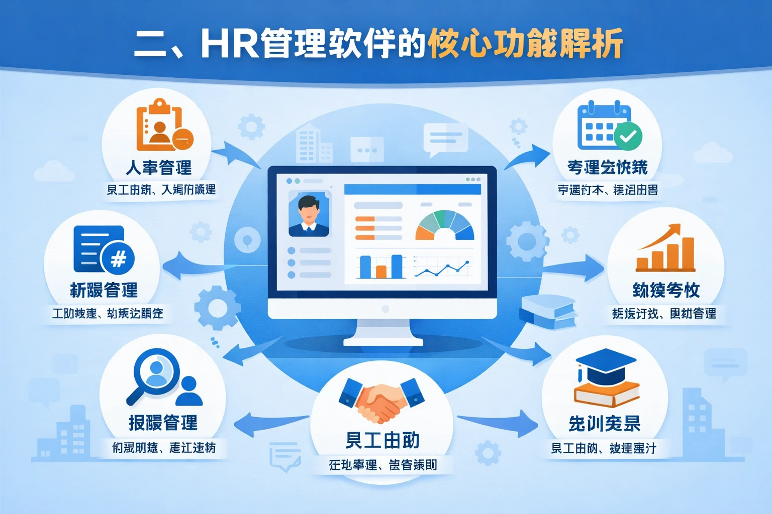 二、HR管理软件的核心功能解析