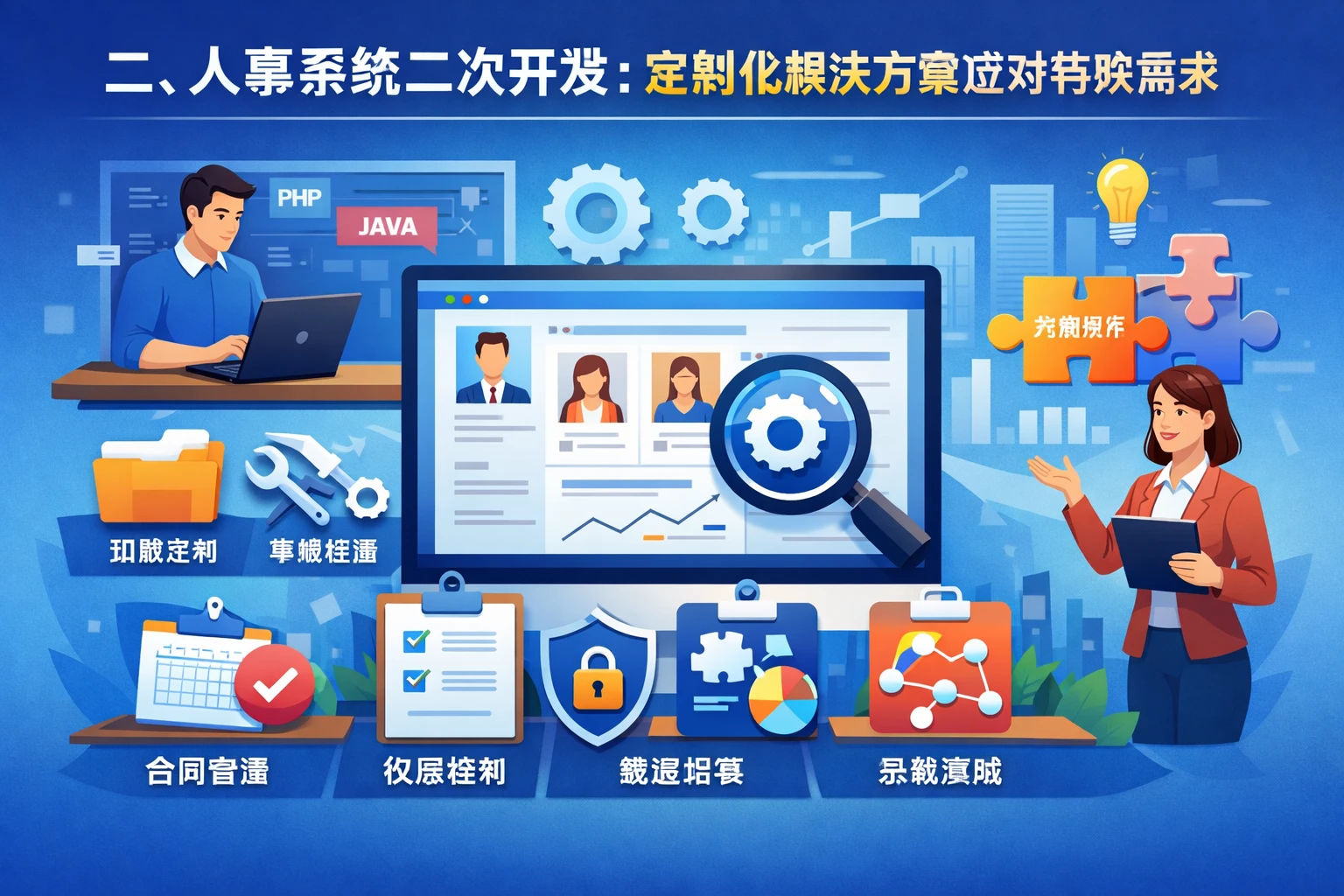 二、人事系统二次开发：定制化解决方案应对特殊需求