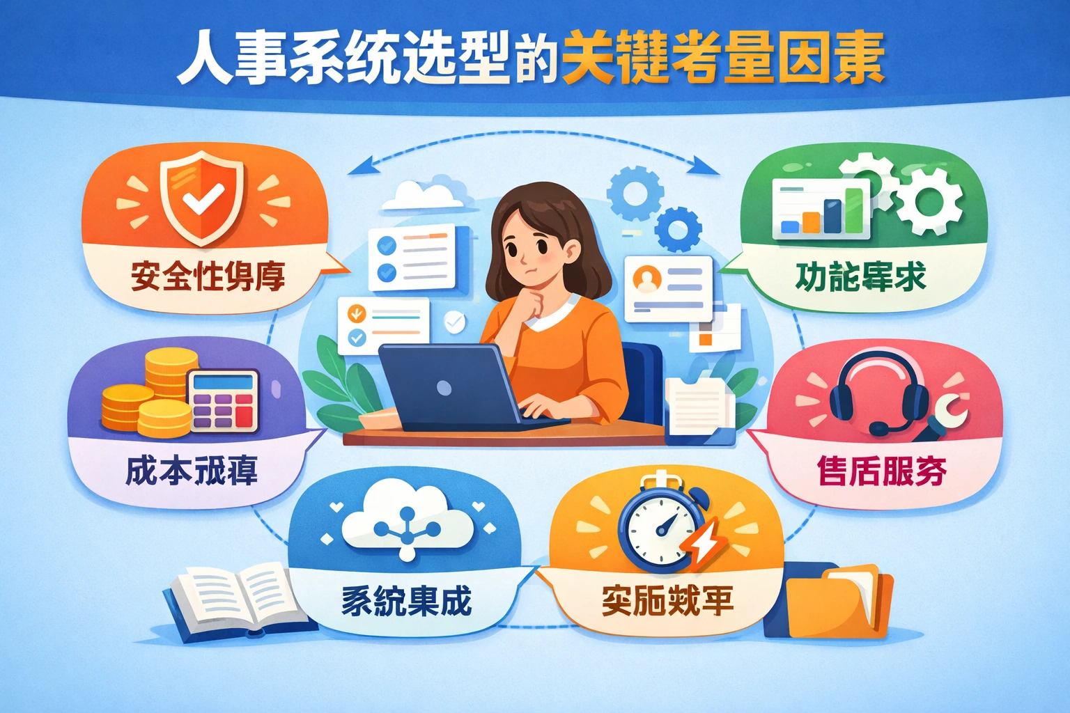 人事系统选型的关键考量因素