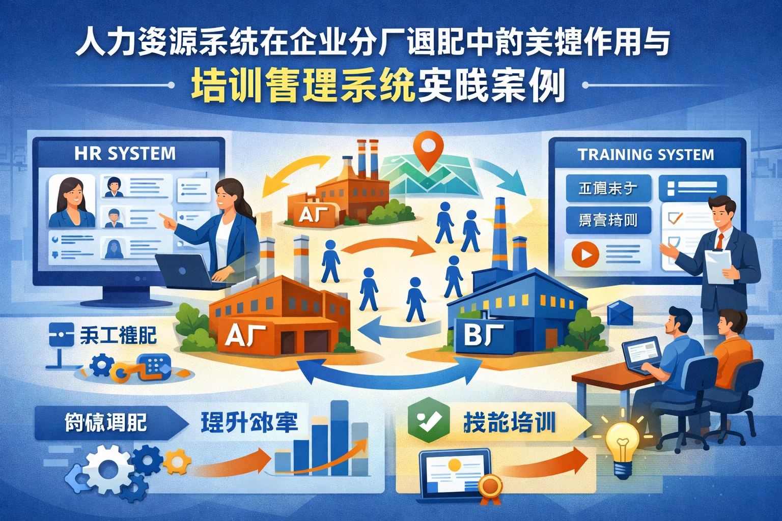 人力资源系统在企业分厂调配中的关键作用与培训管理系统实践案例