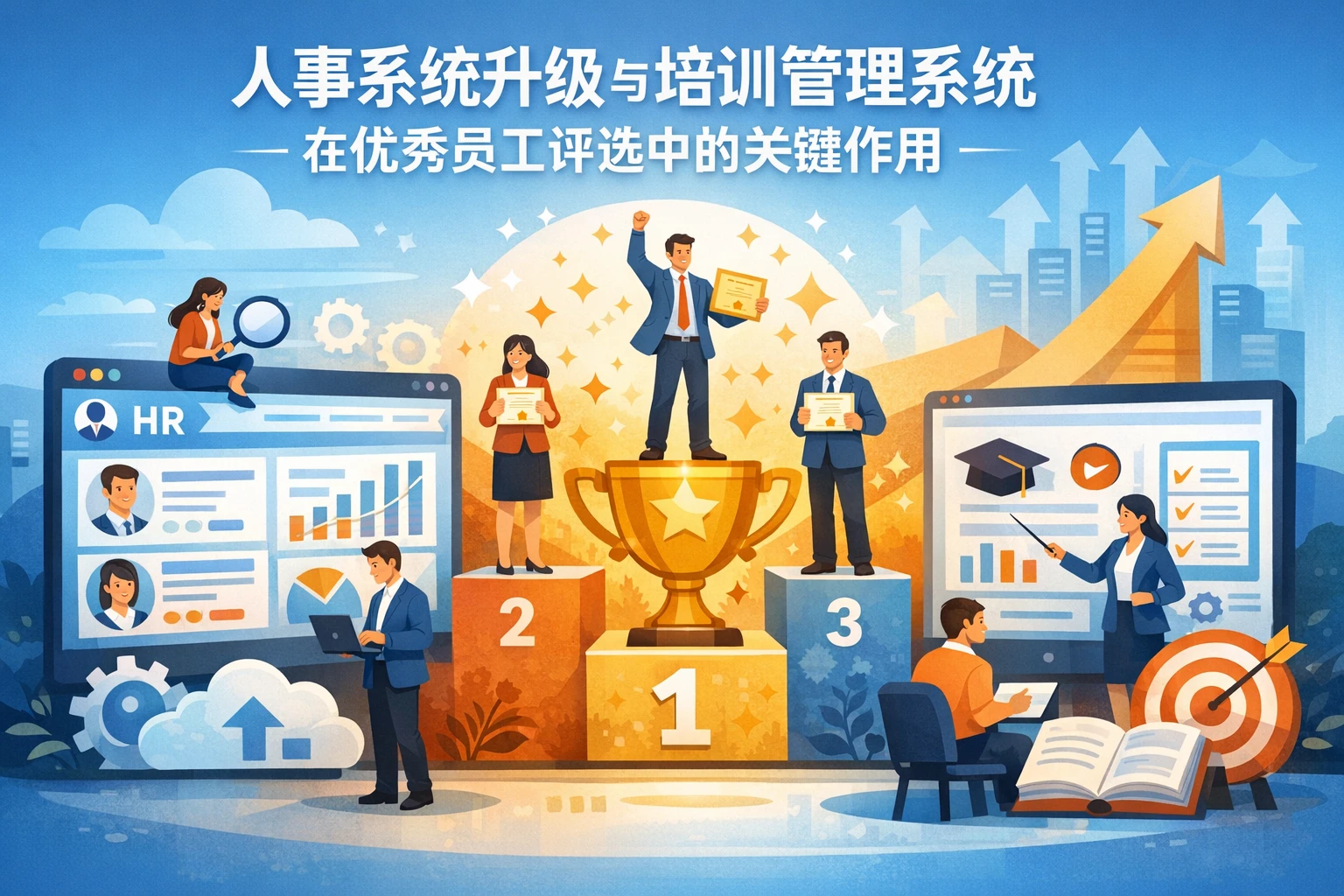 人事系统升级与培训管理系统在优秀员工评选中的关键作用