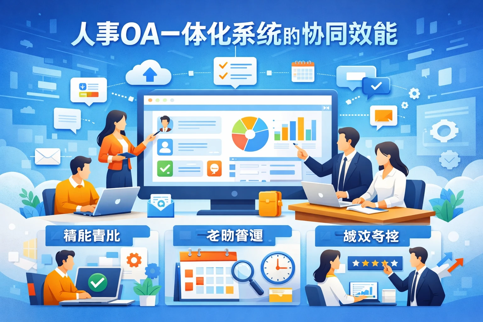 人事OA一体化系统的协同效能