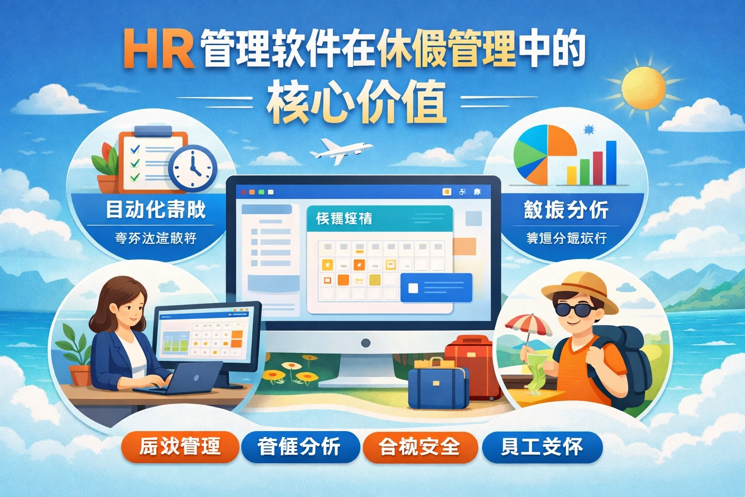HR管理软件在休假管理中的核心价值