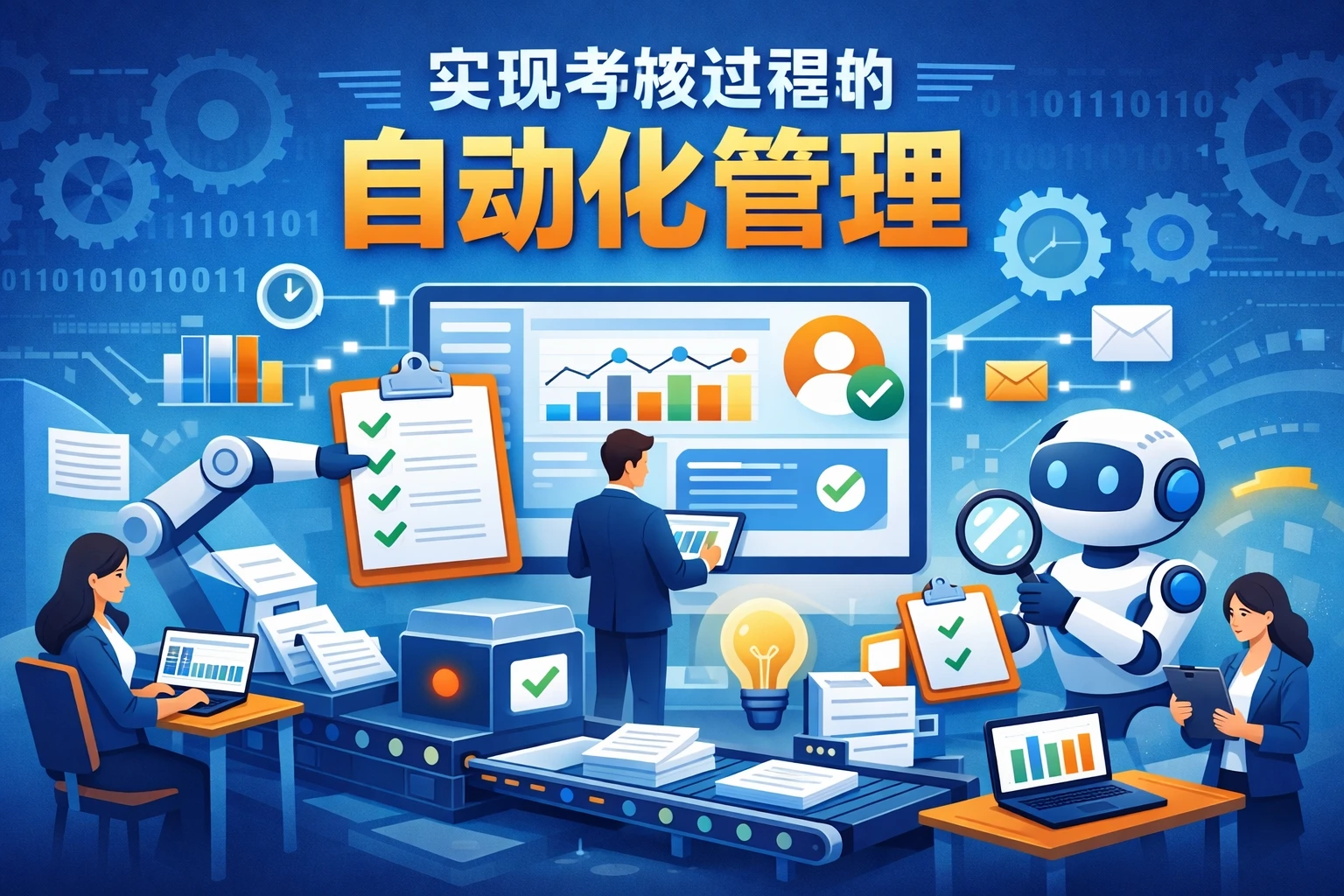 实现考核过程的自动化管理