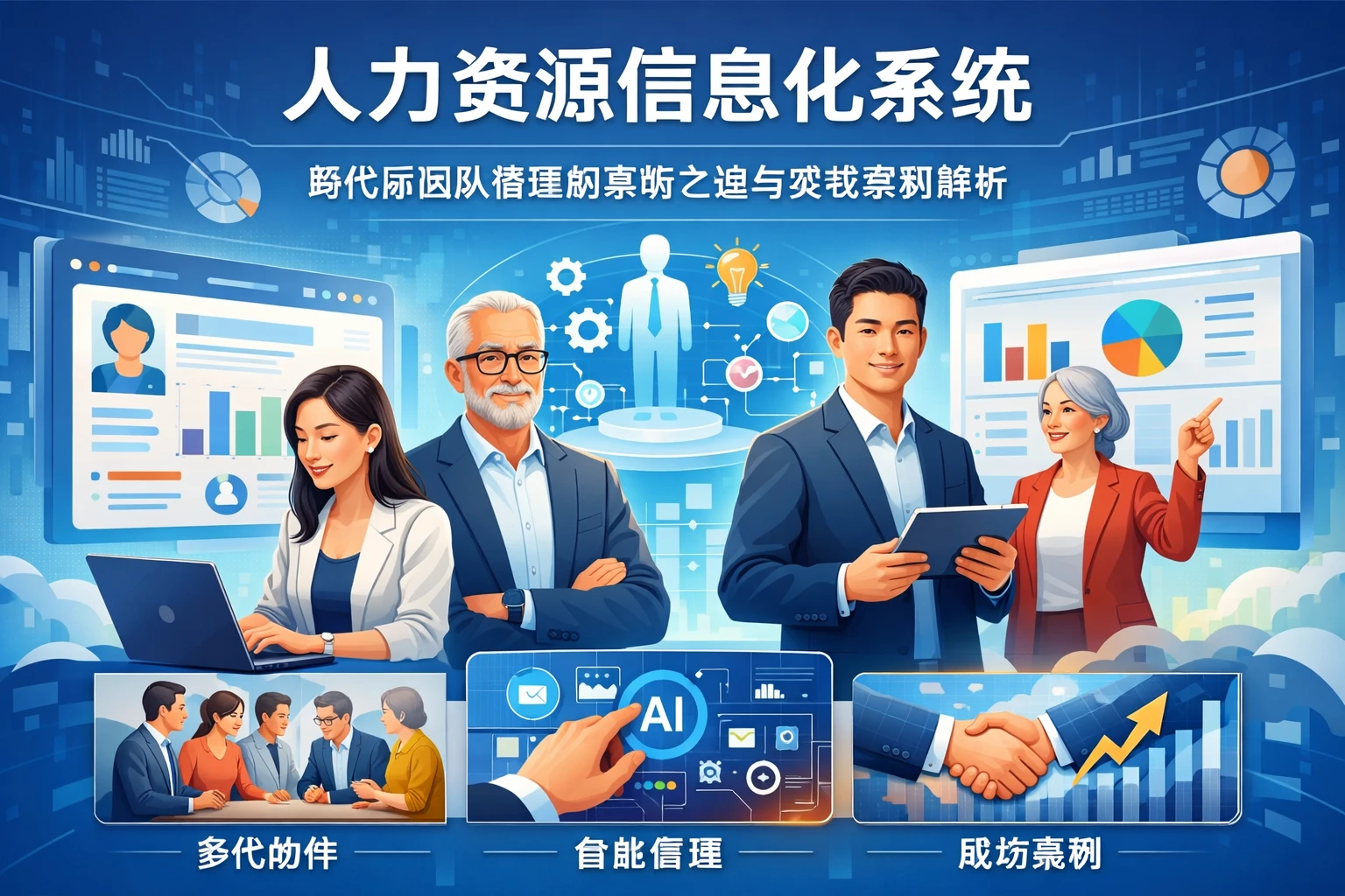 人力资源信息化系统:跨代际团队管理的革新之道与实战案例解析