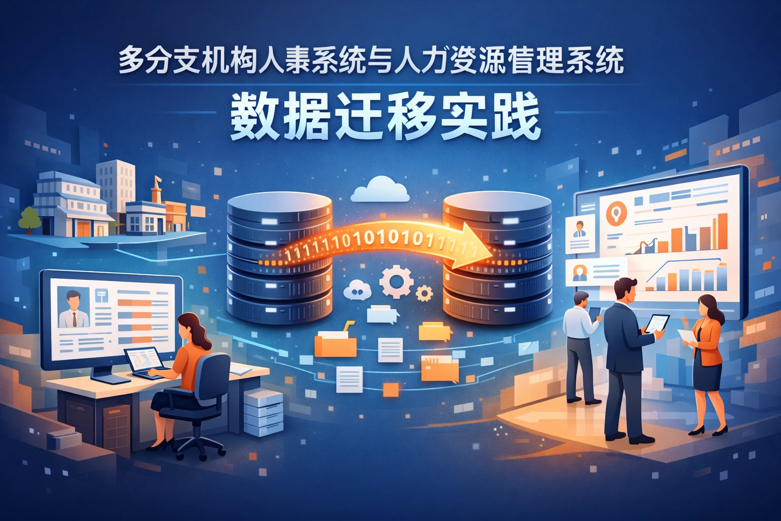 多分支机构人事系统与人力资源管理系统数据迁移实践