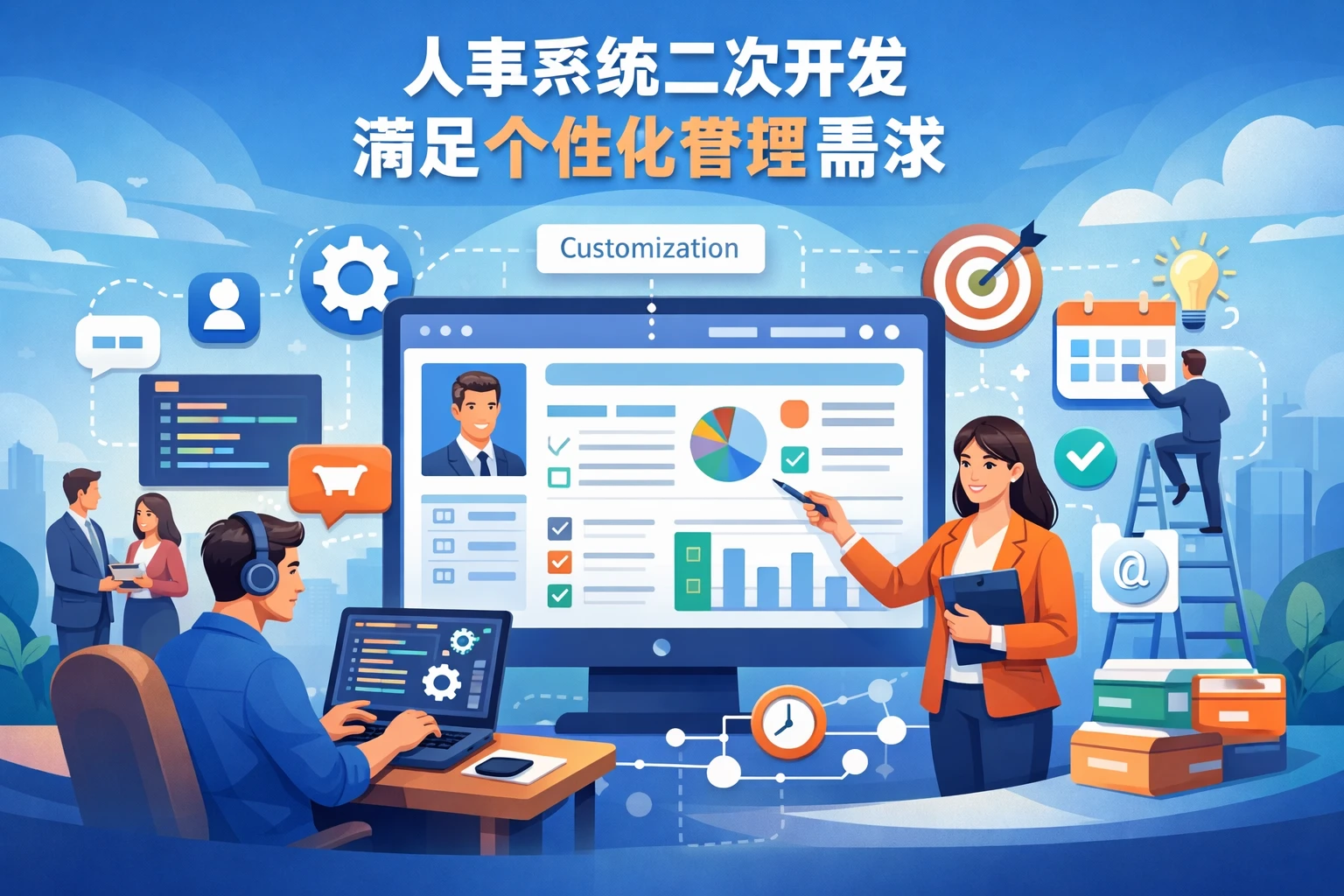 人事系统二次开发满足个性化管理需求