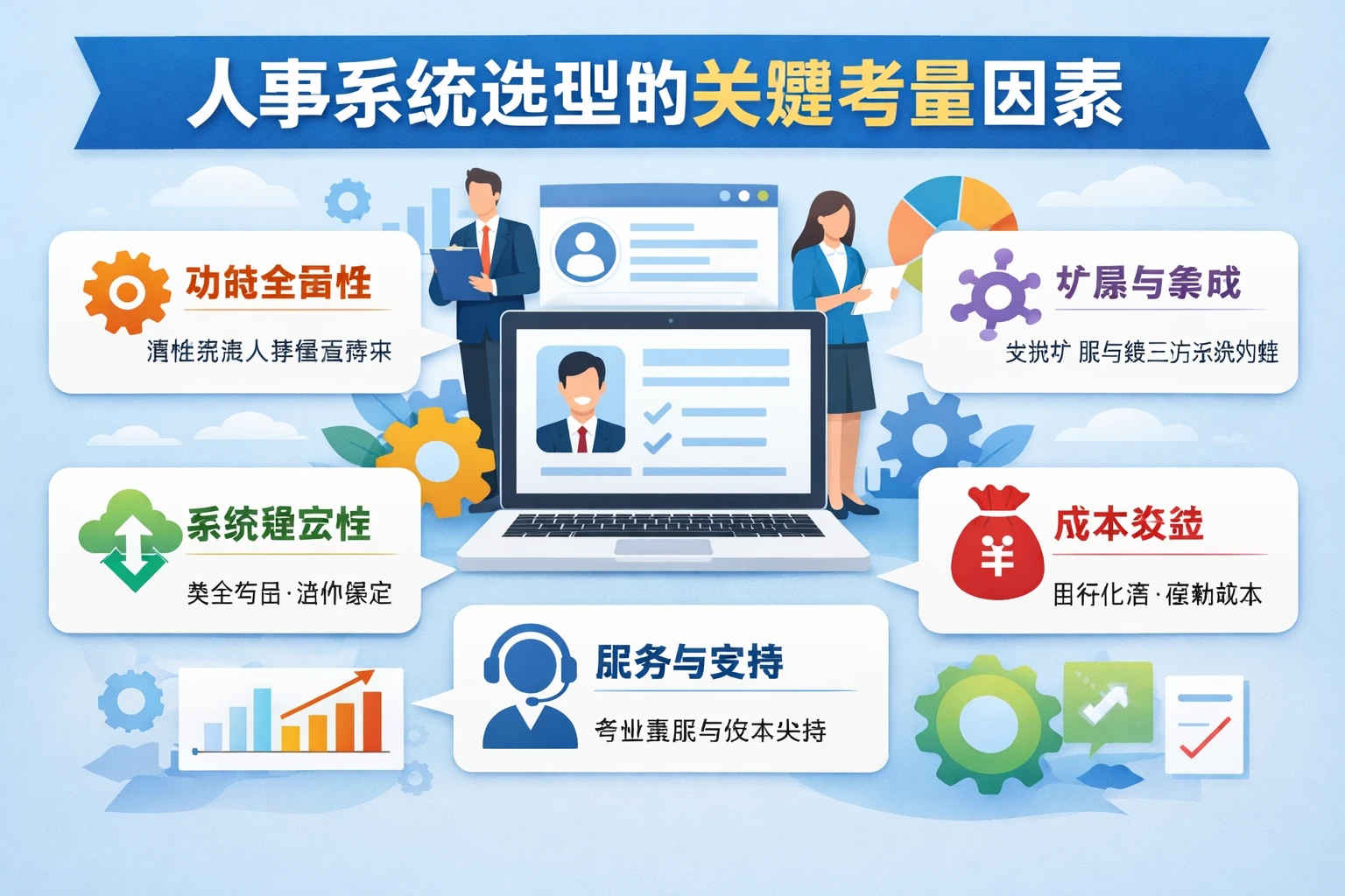 人事系统选型的关键考量因素
